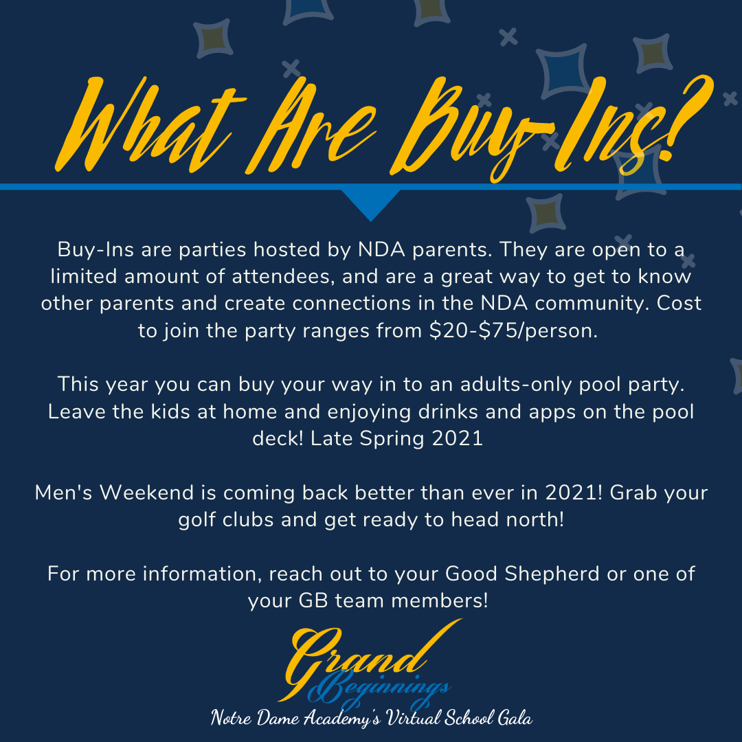 2020 What are Buy-Ins