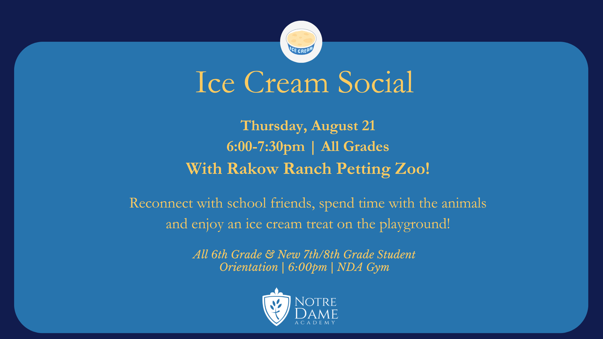 Ice Cream Social